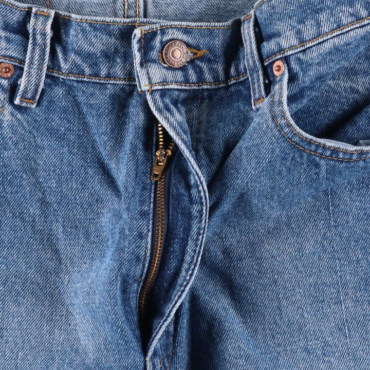 90'S Levi's 550 Relaxed Fit Tapered Denim Pants Made in USA Men's W32 Vintage cotton blue type Vintage Second Hand