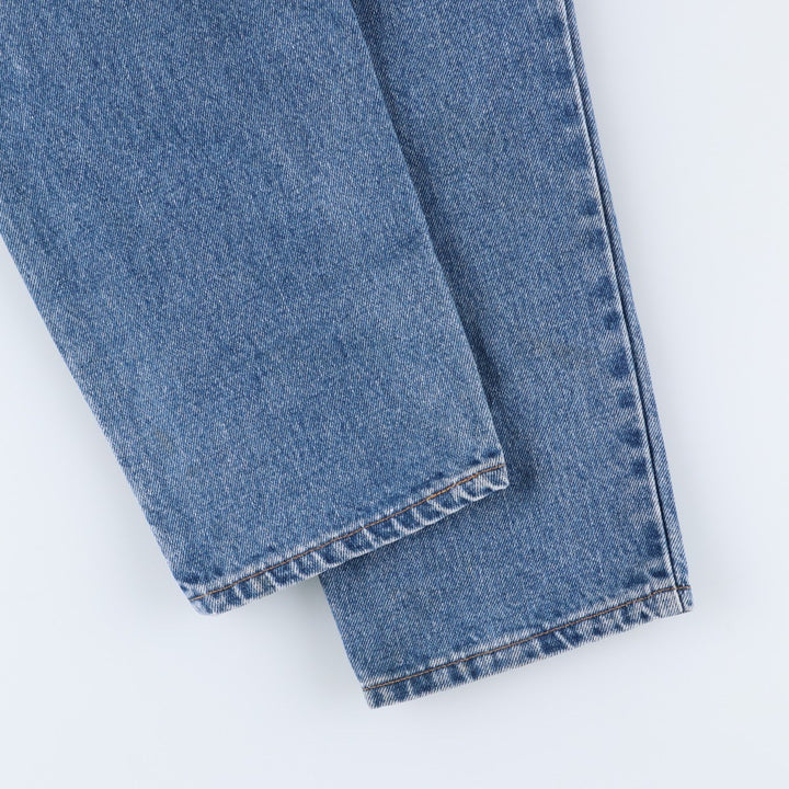 90'S Levi's 550 Relaxed Fit Tapered Denim Pants Made in USA Men's W32 Vintage cotton blue type Vintage Second Hand