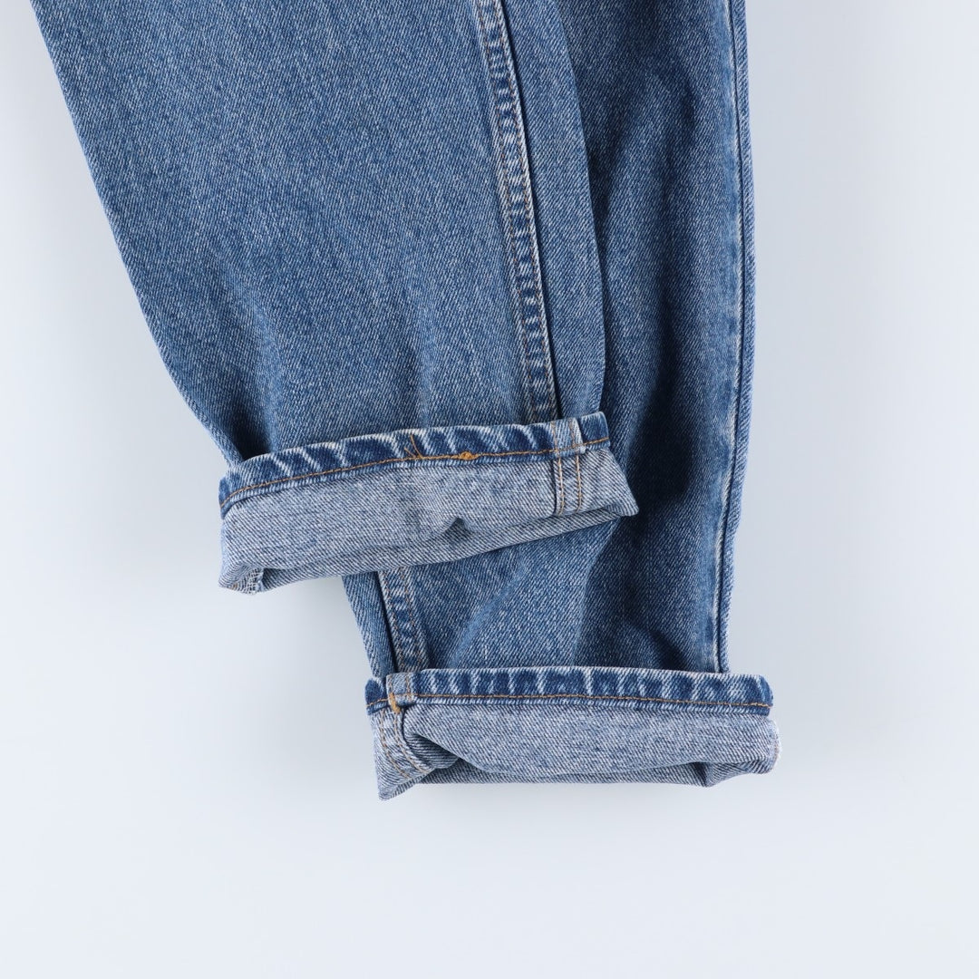 90'S Levi's 550 Relaxed Fit Tapered Denim Pants Made in USA Men's W32 Vintage cotton blue type Vintage Second Hand