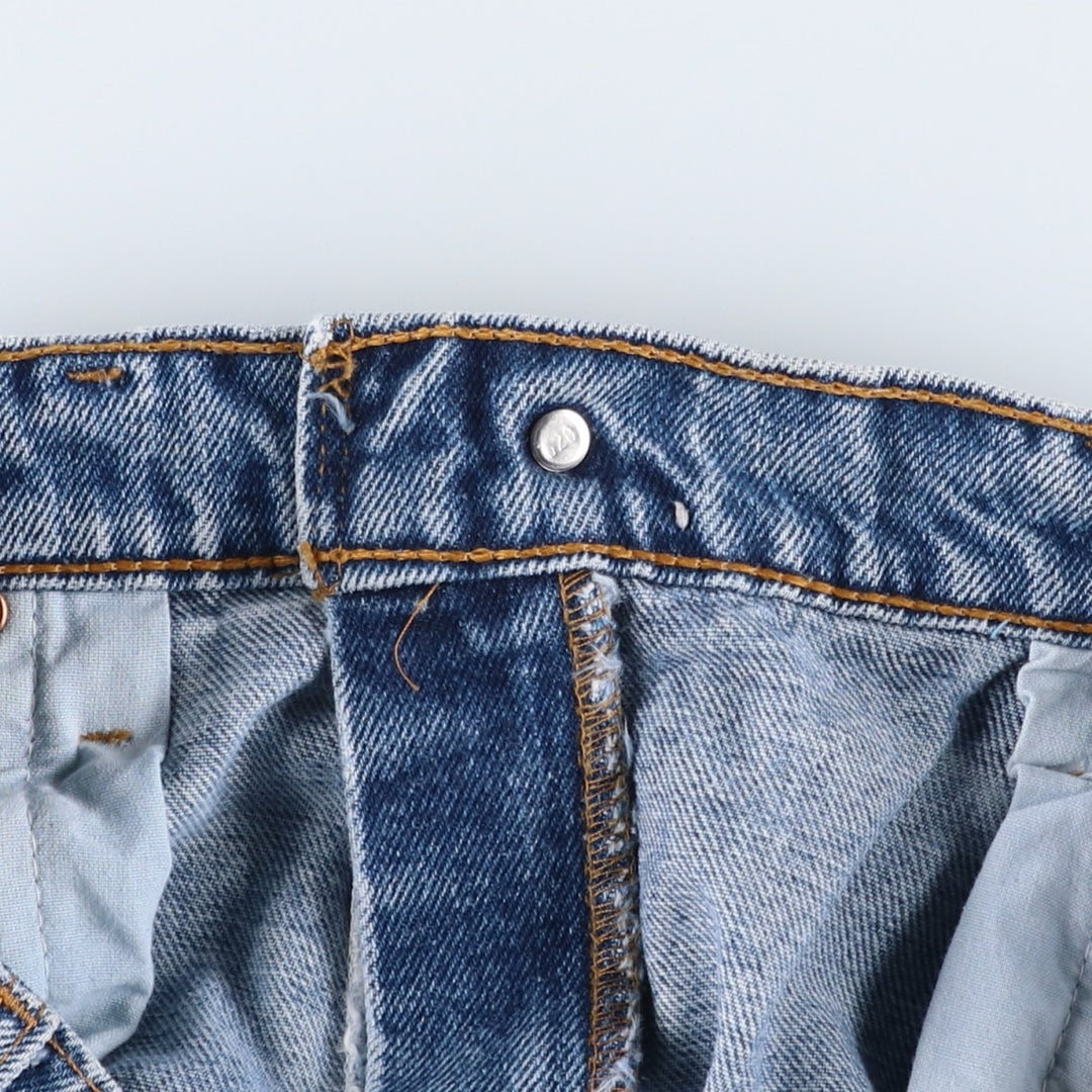 90'S Levi's 550 Relaxed Fit Tapered Denim Pants Made in USA Men's W34 Vintage cotton blue type Vintage Second Hand