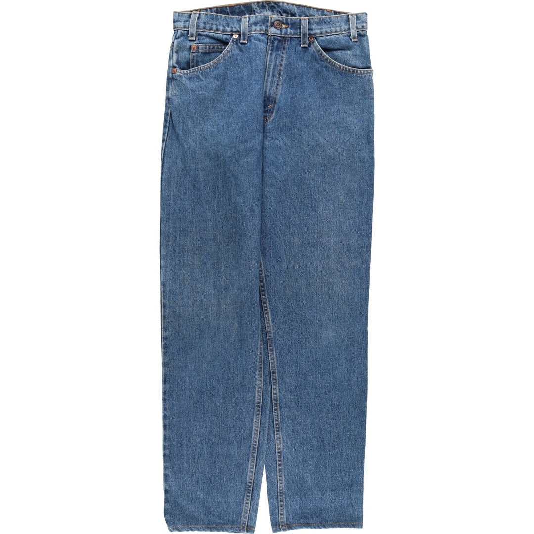 90'S Levi's 550 Tapered Denim Pants Made in USA Men's W31 Vintage cotton blue type Vintage Second Hand