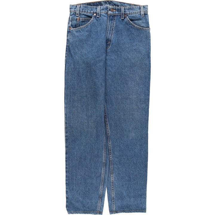 90'S Levi's 550 Tapered Denim Pants Made in USA Men's W31 Vintage cotton blue type Vintage Second Hand