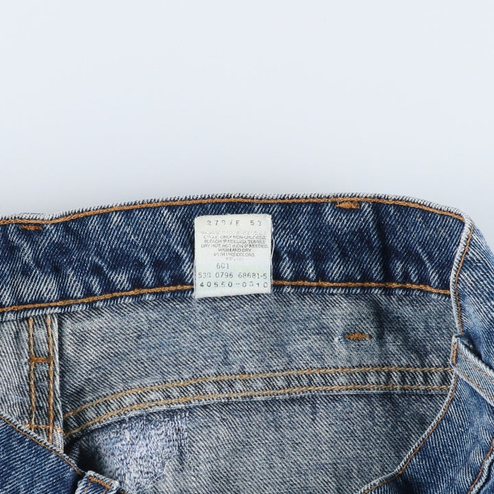 90'S Levi's 550 Tapered Denim Pants Made in USA Men's W31 Vintage cotton blue type Vintage Second Hand