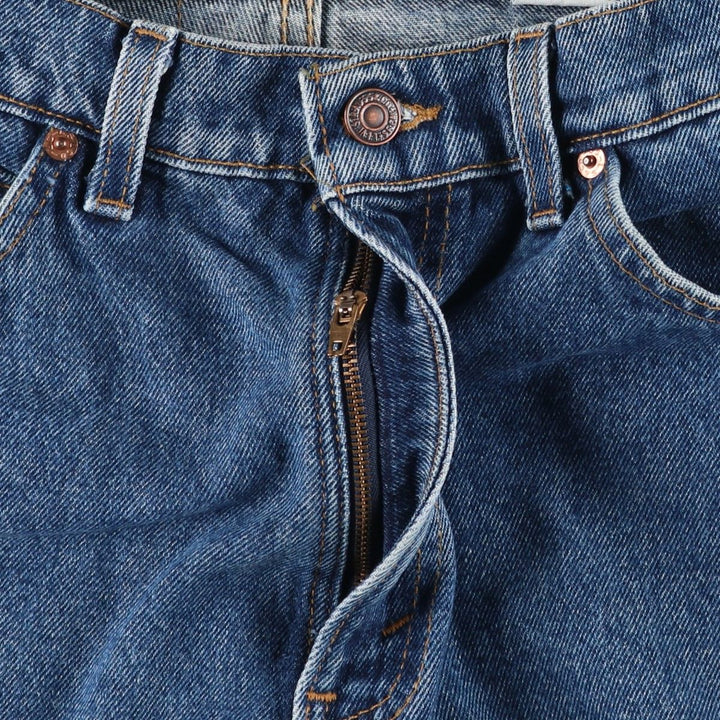 90'S Levi's 550 Tapered Denim Pants Made in USA Men's W31 Vintage cotton blue type Vintage Second Hand