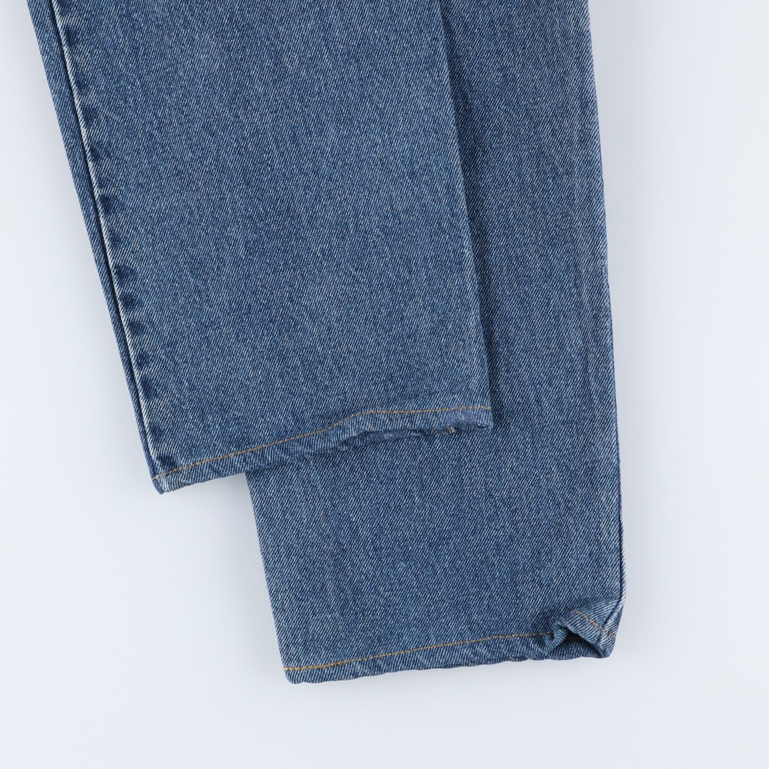 90'S Levi's 550 Tapered Denim Pants Made in USA Men's W31 Vintage cotton blue type Vintage Second Hand