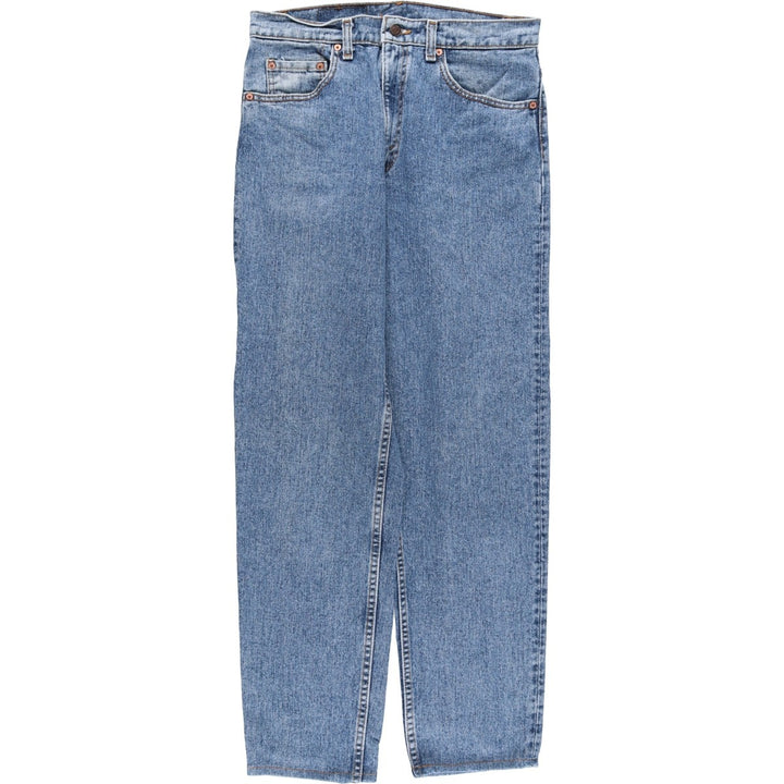 Levi's 550 Tapered Denim Pants, Made in USA, Men's, Size W31 cotton Blue type light blue Vintage Second Hand