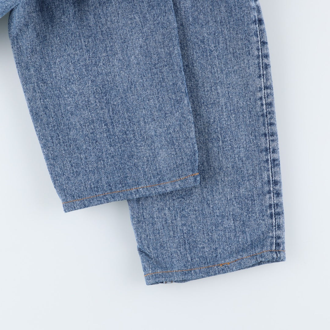 Levi's 550 Tapered Denim Pants, Made in USA, Men's, Size W31 cotton Blue type light blue Vintage Second Hand