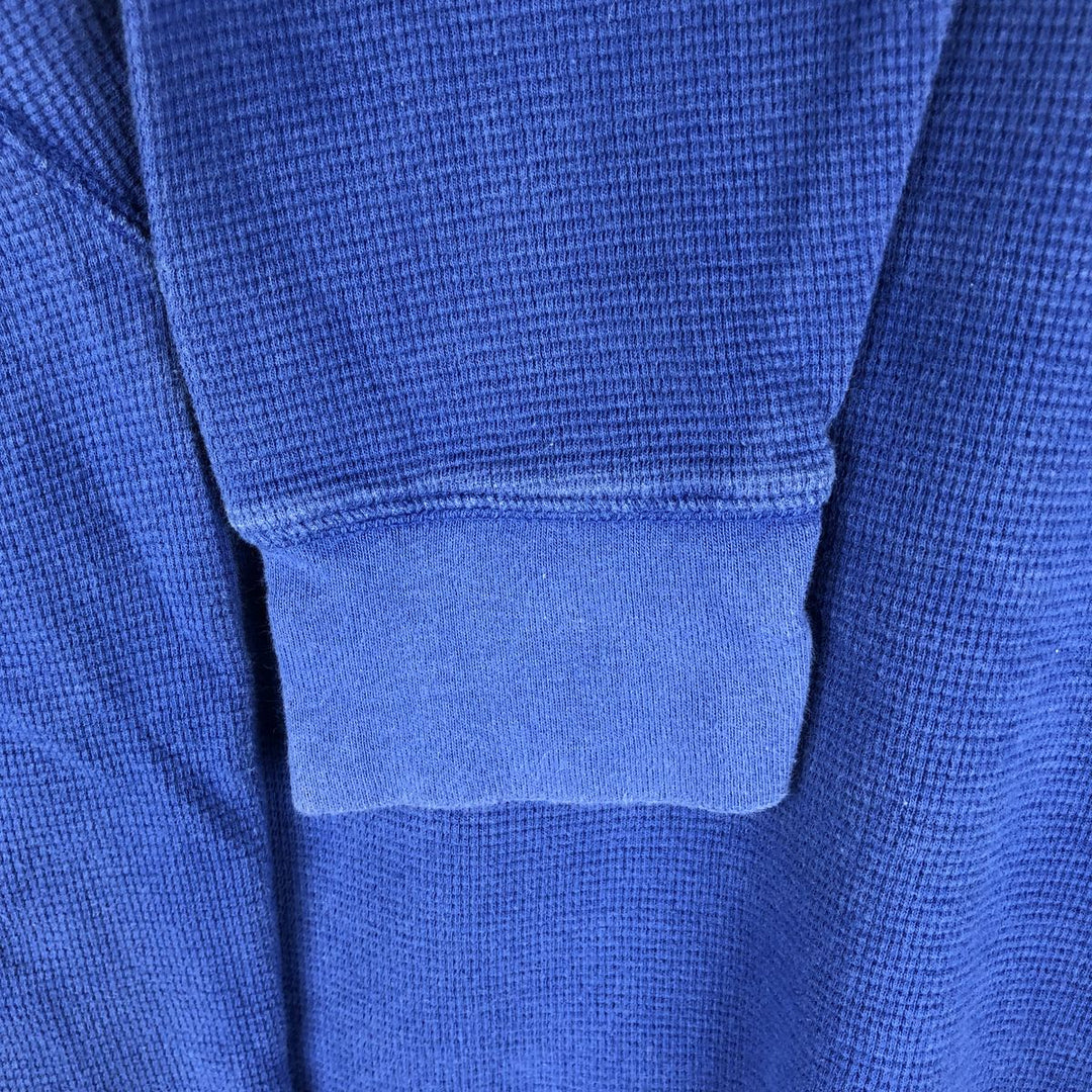 Ralph Lauren POLO RALPH LAUREN Thermal Long T-Shirt Men's Size L cotton blue type Vintage Second Hand