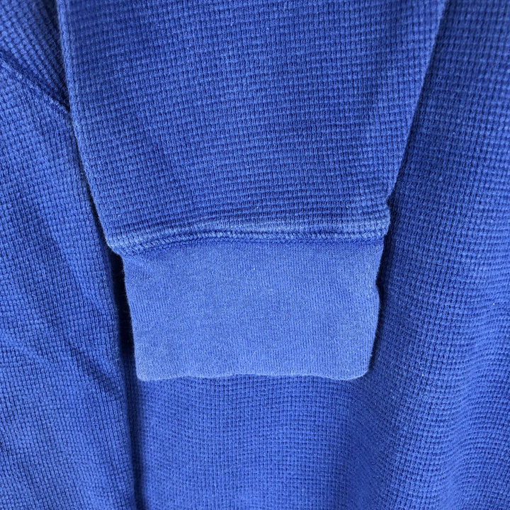Ralph Lauren POLO RALPH LAUREN Thermal Long T-Shirt Men's Size L cotton blue type Vintage Second Hand