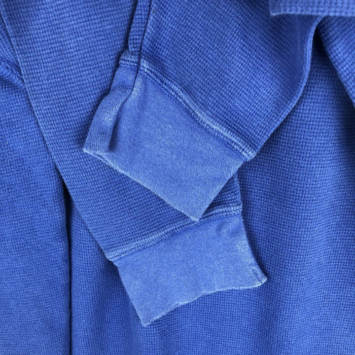 Ralph Lauren POLO RALPH LAUREN Thermal Long T-Shirt Men's Size L cotton blue type Vintage Second Hand