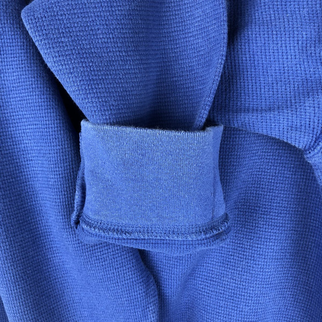 Ralph Lauren POLO RALPH LAUREN Thermal Long T-Shirt Men's Size L cotton blue type Vintage Second Hand