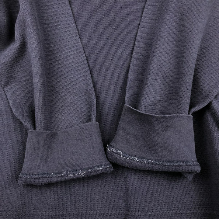 Ralph Lauren POLO RALPH LAUREN SLEEPWEAR Thermal Long T-shirt Waffle Men's XL cotton navy blue type Vintage Second Hand