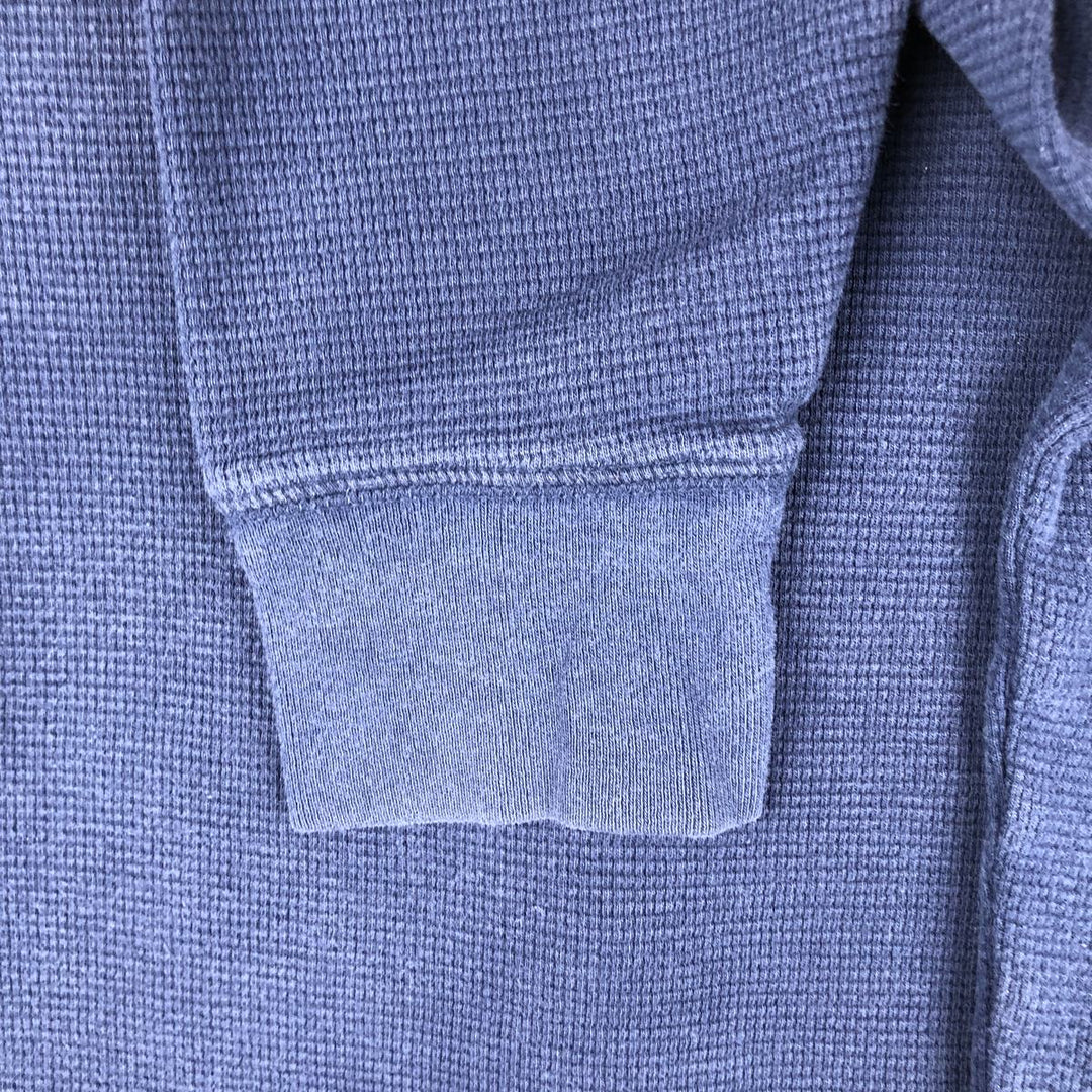 Ralph Lauren POLO RALPH LAUREN Thermal Long T-shirt Men's S size cotton navy blue type Vintage Second Hand