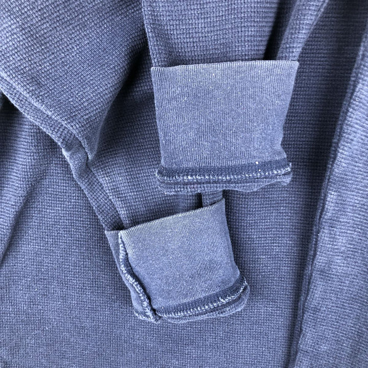 Ralph Lauren POLO RALPH LAUREN Thermal Long T-shirt Men's S size cotton navy blue type Vintage Second Hand