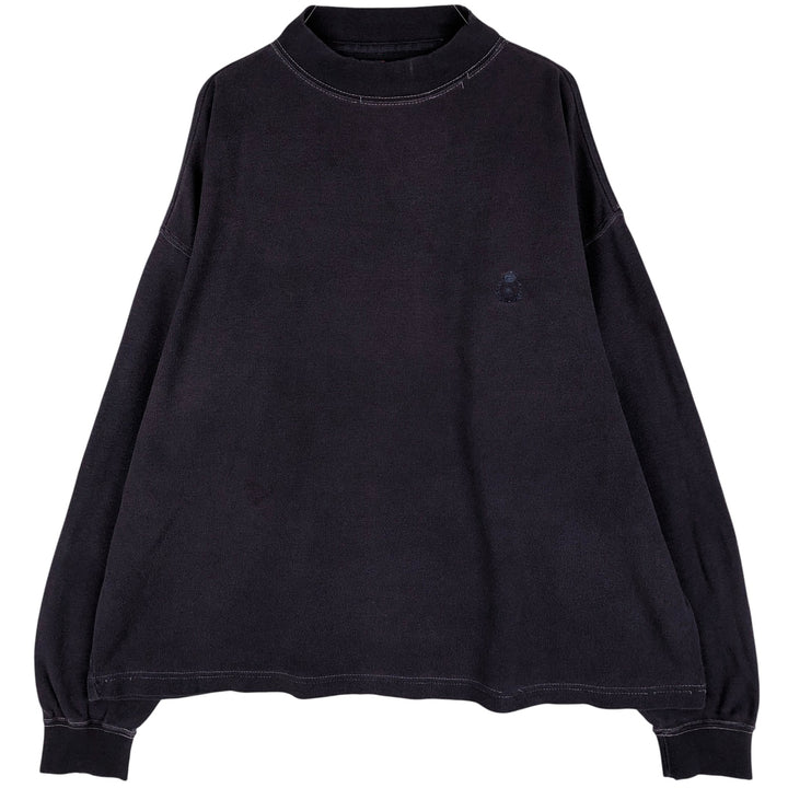 Ralph Lauren CHAPS Thermal T-shirt, waffle, men's size L cotton navy blue type Vintage Second Hand