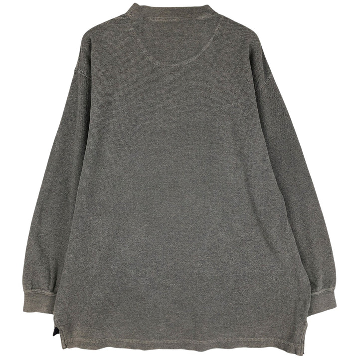 Ralph Lauren CHAPS Thermal Long T-Shirt, Waffle, Men's Size M unclear gray type Vintage Second Hand