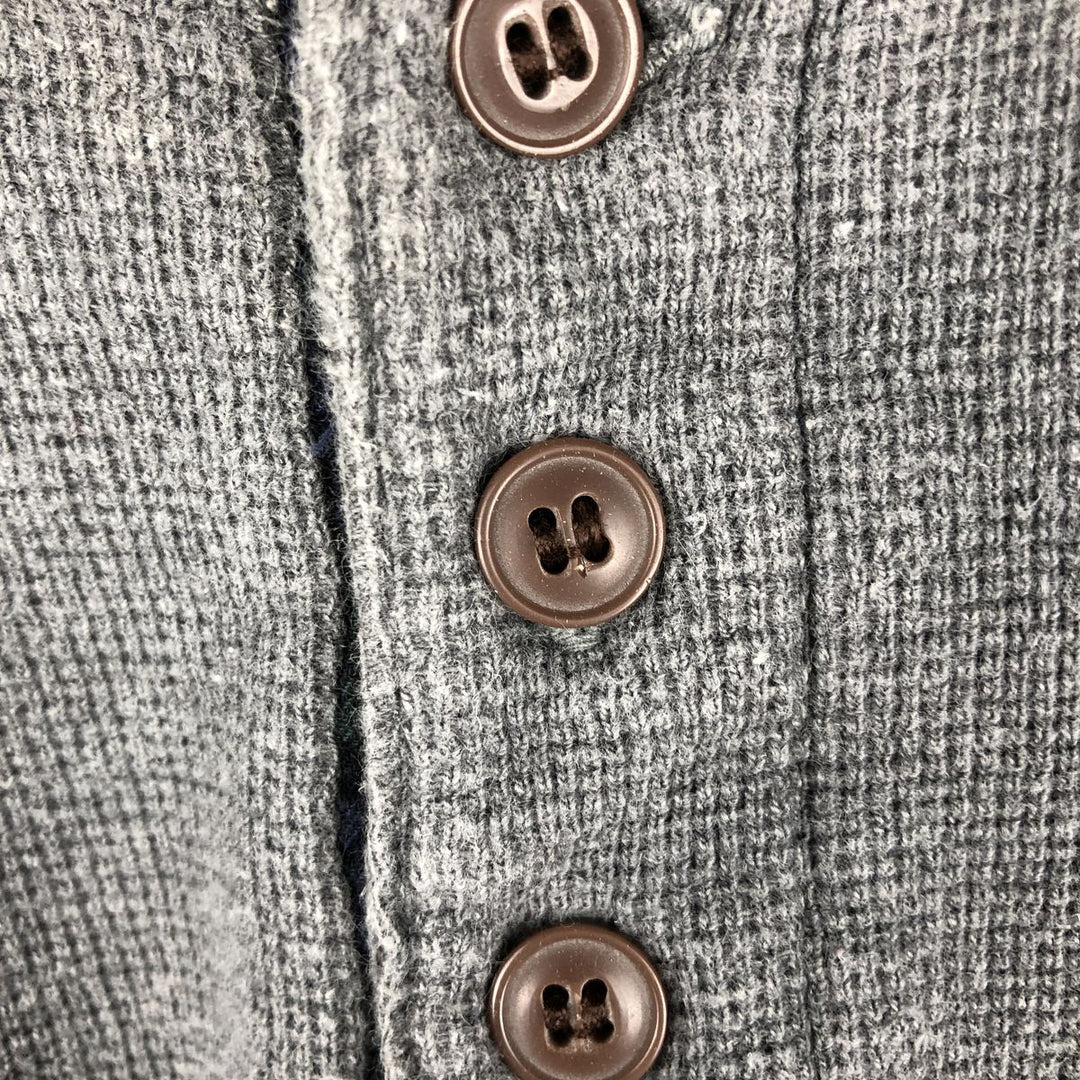 Ralph Lauren CHAPS Thermal Long T-Shirt, Waffle, Men's Size M unclear gray type Vintage Second Hand