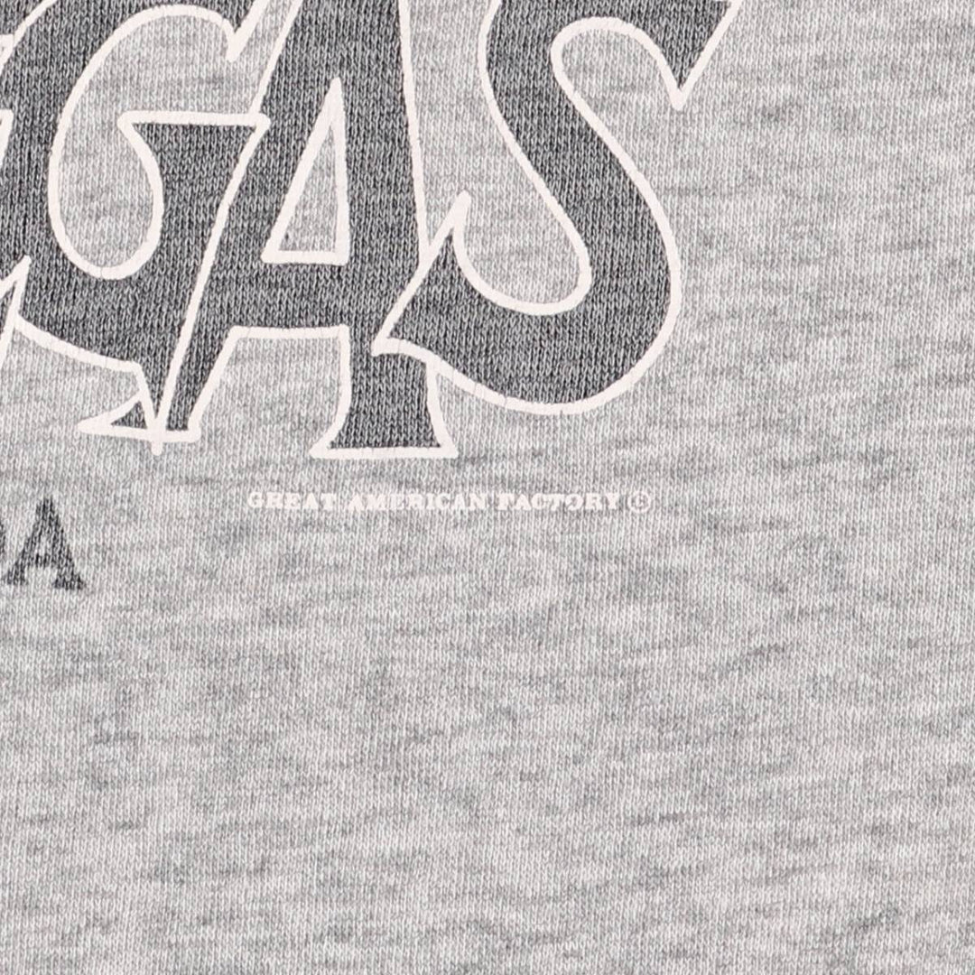 Vintage printed sweatshirt, made in the USA, size L, men's size L acrylic gray type Vintage Second Hand