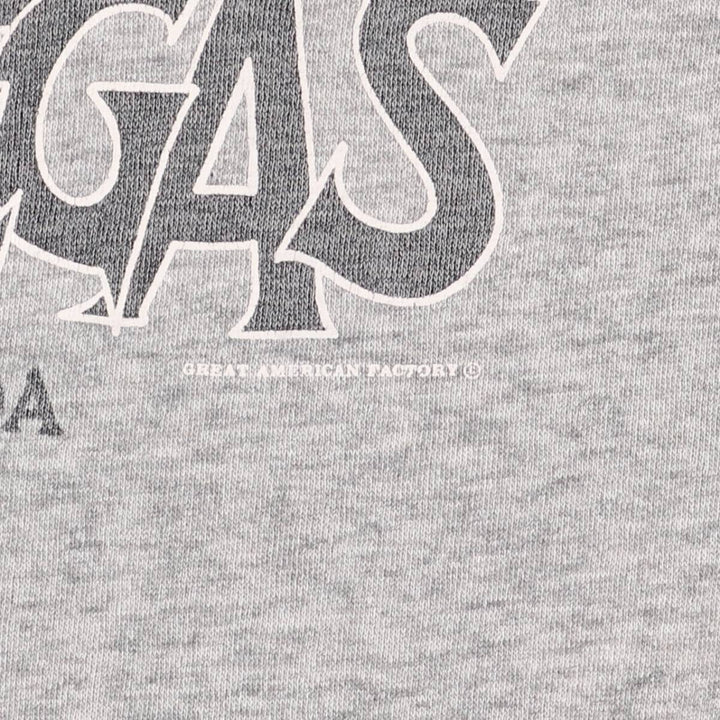 Vintage printed sweatshirt, made in the USA, size L, men's size L acrylic gray type Vintage Second Hand