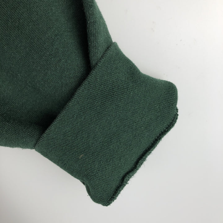 90'S Fruit of the Loom printed sweatshirt, made in the USA, men's XL size, vintage cotton Green type dark green Vintage Second Hand