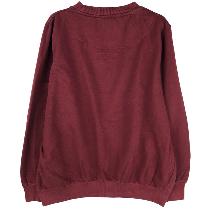 DEF LEPPARD Leopard Pattern Band Sweatshirt, Men's Size M cotton burgundy type Vintage Second Hand