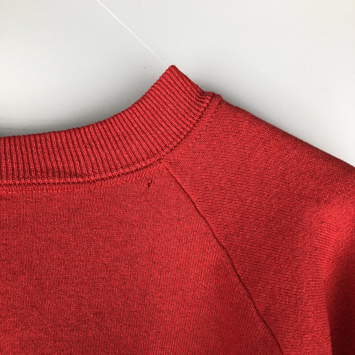 Vintage 90'S Fruit of the Loom Norway print sweatshirt, Made in USA, Men's XL cotton red type Vintage Second Hand