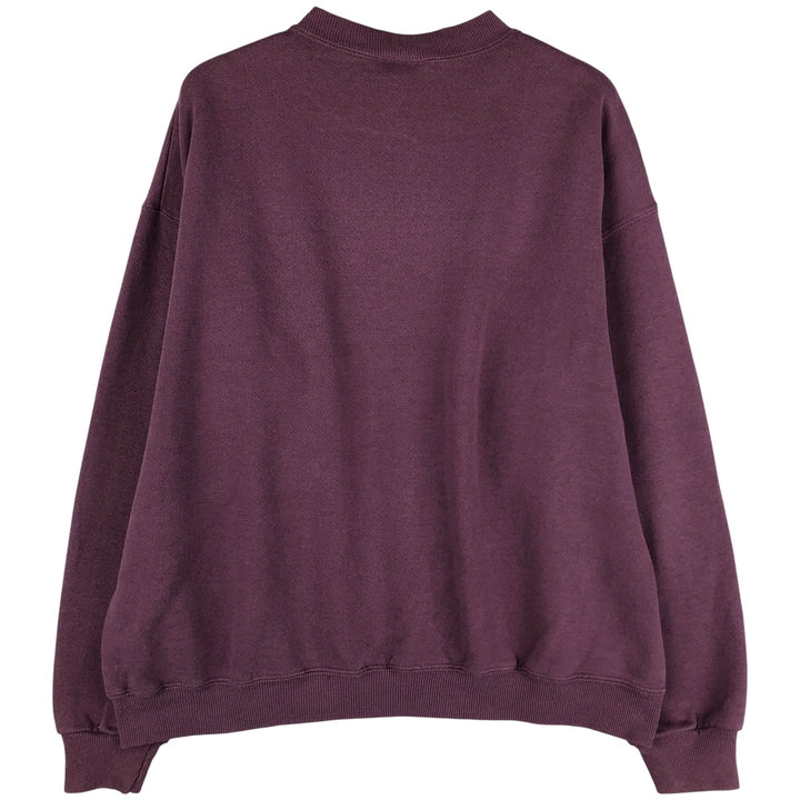 Vintage 90'S Lee printed sweatshirt, made in USA, size L for men cotton purple type Vintage Second Hand