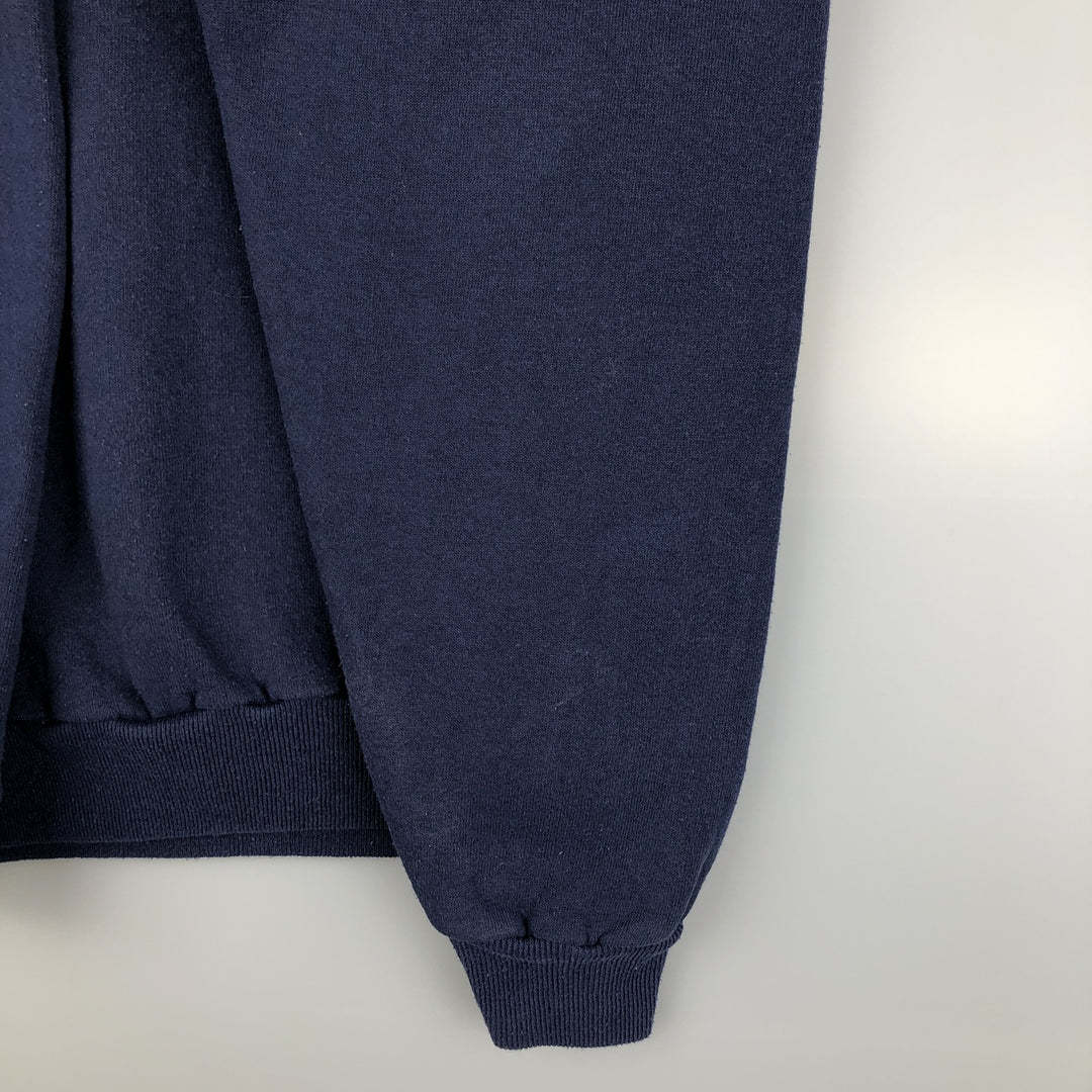 Vintage 90'S TEASE A NEW YORK printed sweatshirt, made in the USA, size L, men's cotton navy blue type Vintage Second Hand