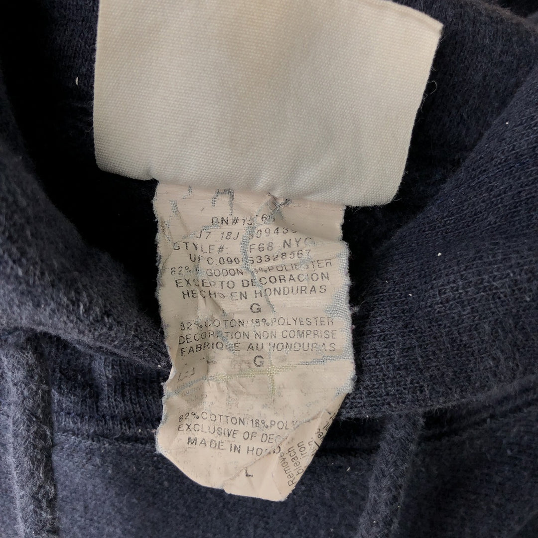 Champion REVERSE WEAVE Reverse Weave College Sweat Pullover Hoodie Men's L size cotton navy blue type Vintage Second Hand