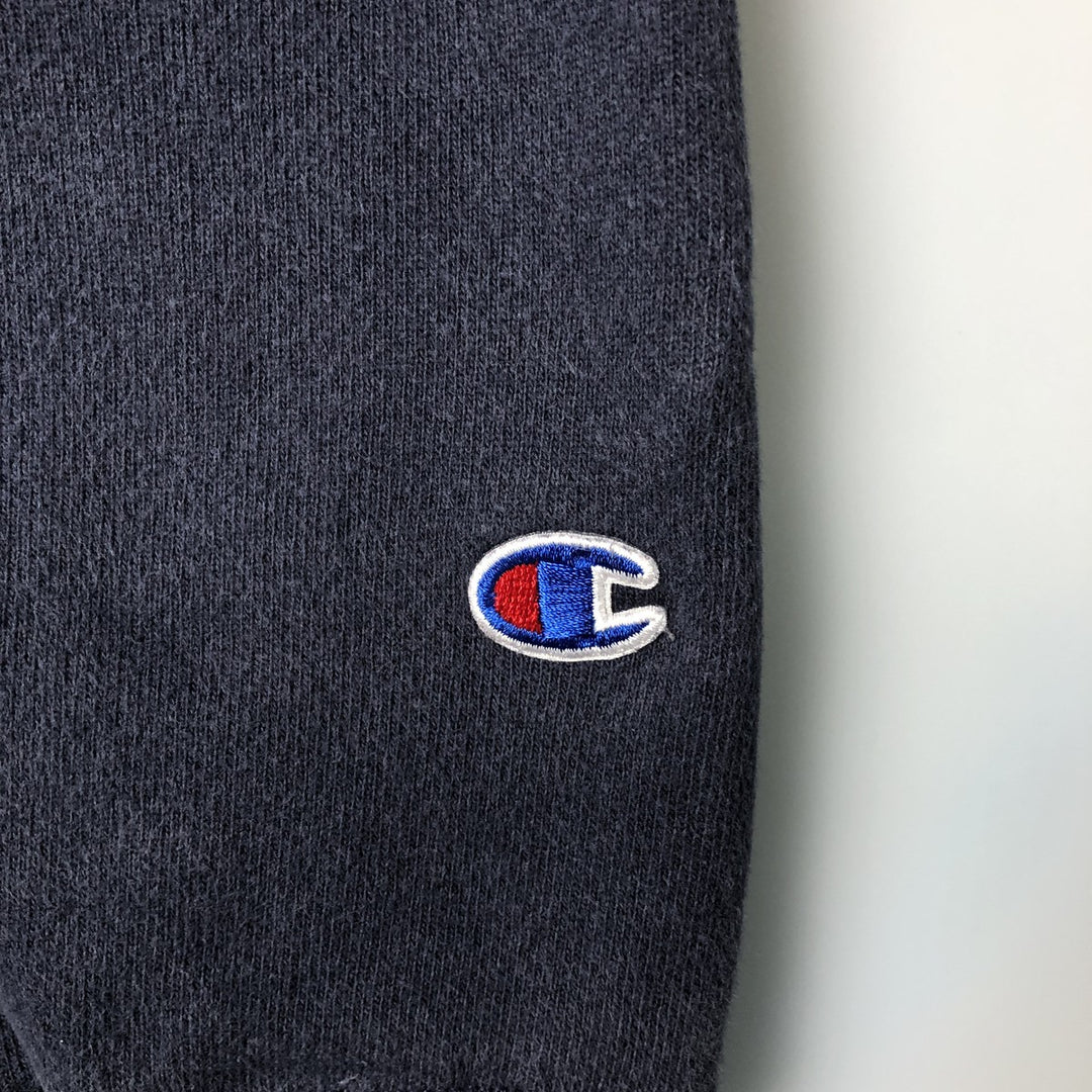 Champion REVERSE WEAVE Reverse Weave College Sweat Pullover Hoodie Men's L size cotton navy blue type Vintage Second Hand