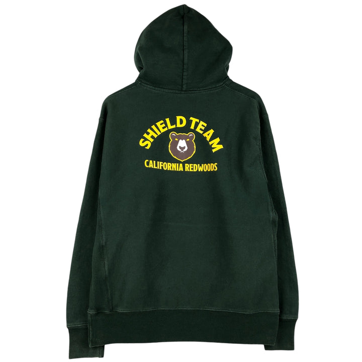 Champion REVERSE WEAVE Reverse Weave Sweat Pullover Hoodie Men's L size cotton Green type dark green Vintage Second Hand