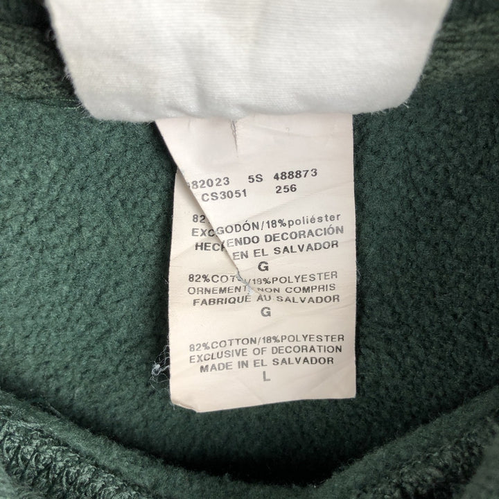Champion REVERSE WEAVE Reverse Weave Sweat Pullover Hoodie Men's L size cotton Green type dark green Vintage Second Hand
