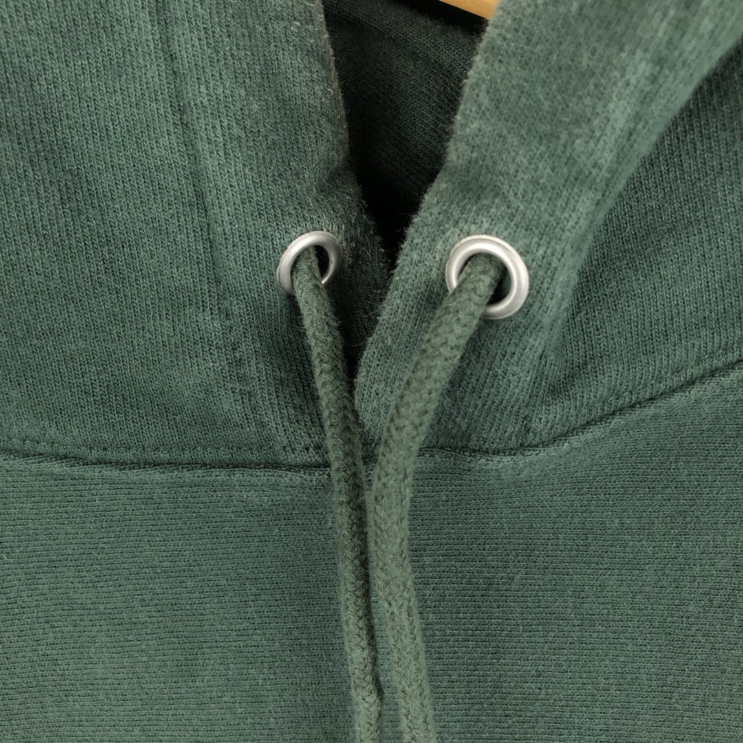 Champion REVERSE WEAVE Reverse Weave Sweat Pullover Hoodie Men's L size cotton Green type dark green Vintage Second Hand