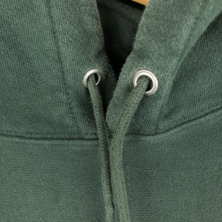 Champion REVERSE WEAVE Reverse Weave Sweat Pullover Hoodie Men's L size cotton Green type dark green Vintage Second Hand