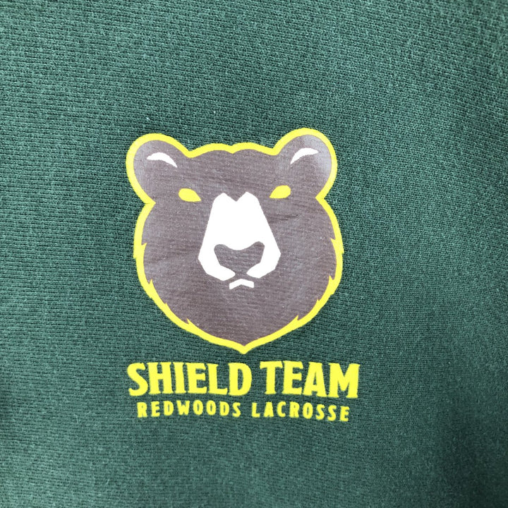 Champion REVERSE WEAVE Reverse Weave Sweat Pullover Hoodie Men's L size cotton Green type dark green Vintage Second Hand