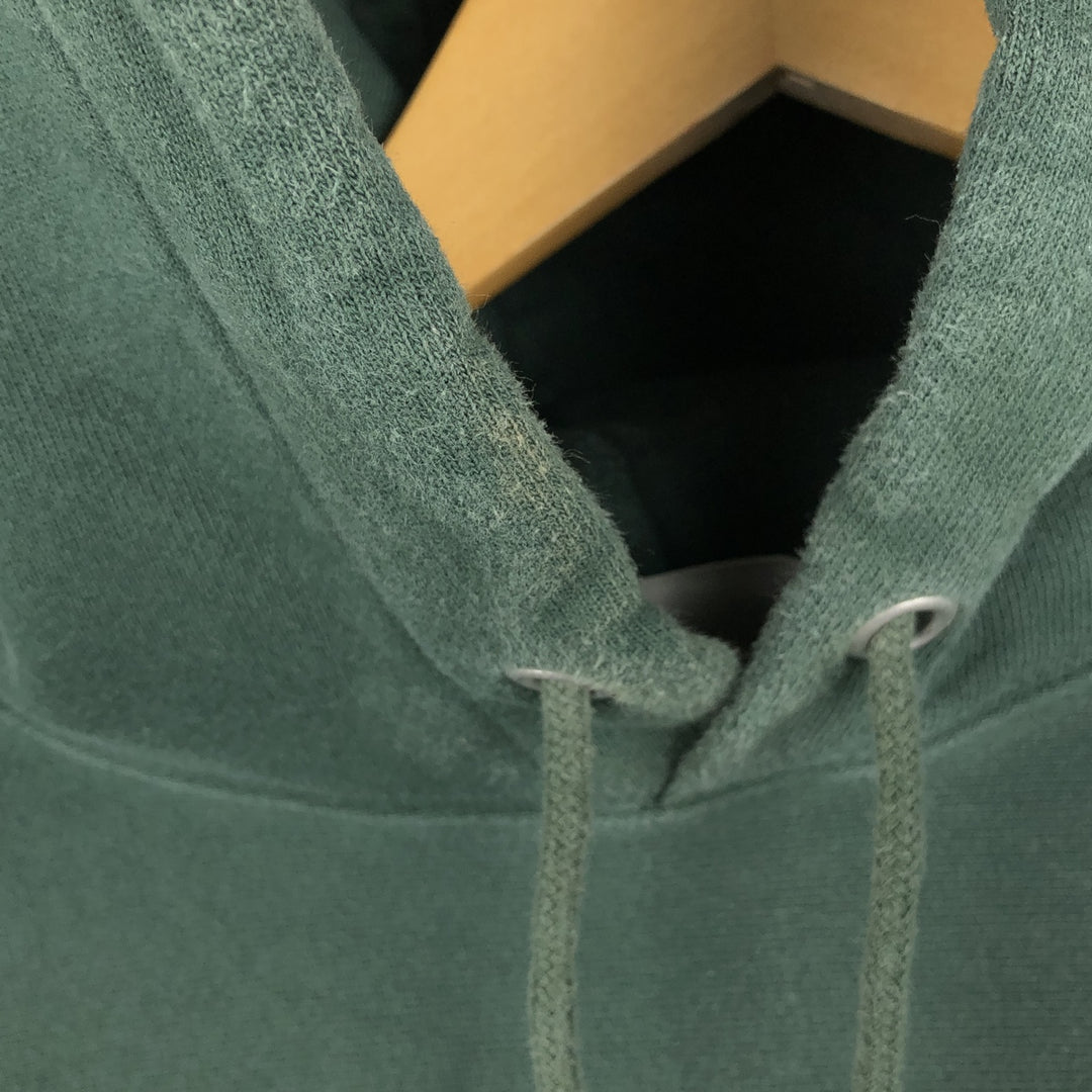 Champion REVERSE WEAVE Reverse Weave Sweat Pullover Hoodie Men's L size cotton Green type dark green Vintage Second Hand