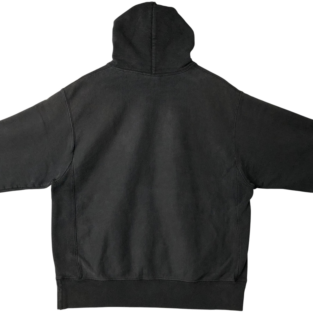 Champion REVERSE WEAVE Reverse Weave Sweat Pullover Hoodie Men's L size cotton black type Vintage Second Hand