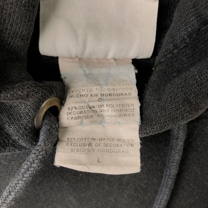 Champion REVERSE WEAVE Reverse Weave Sweat Pullover Hoodie Men's L size cotton black type Vintage Second Hand