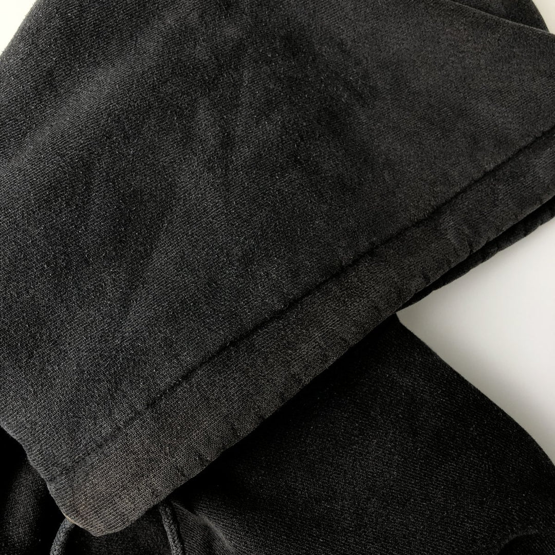 Champion REVERSE WEAVE Reverse Weave Sweat Pullover Hoodie Men's L size cotton black type Vintage Second Hand