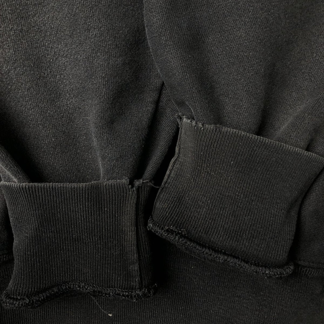 Champion REVERSE WEAVE Reverse Weave Sweat Pullover Hoodie Men's L size cotton black type Vintage Second Hand