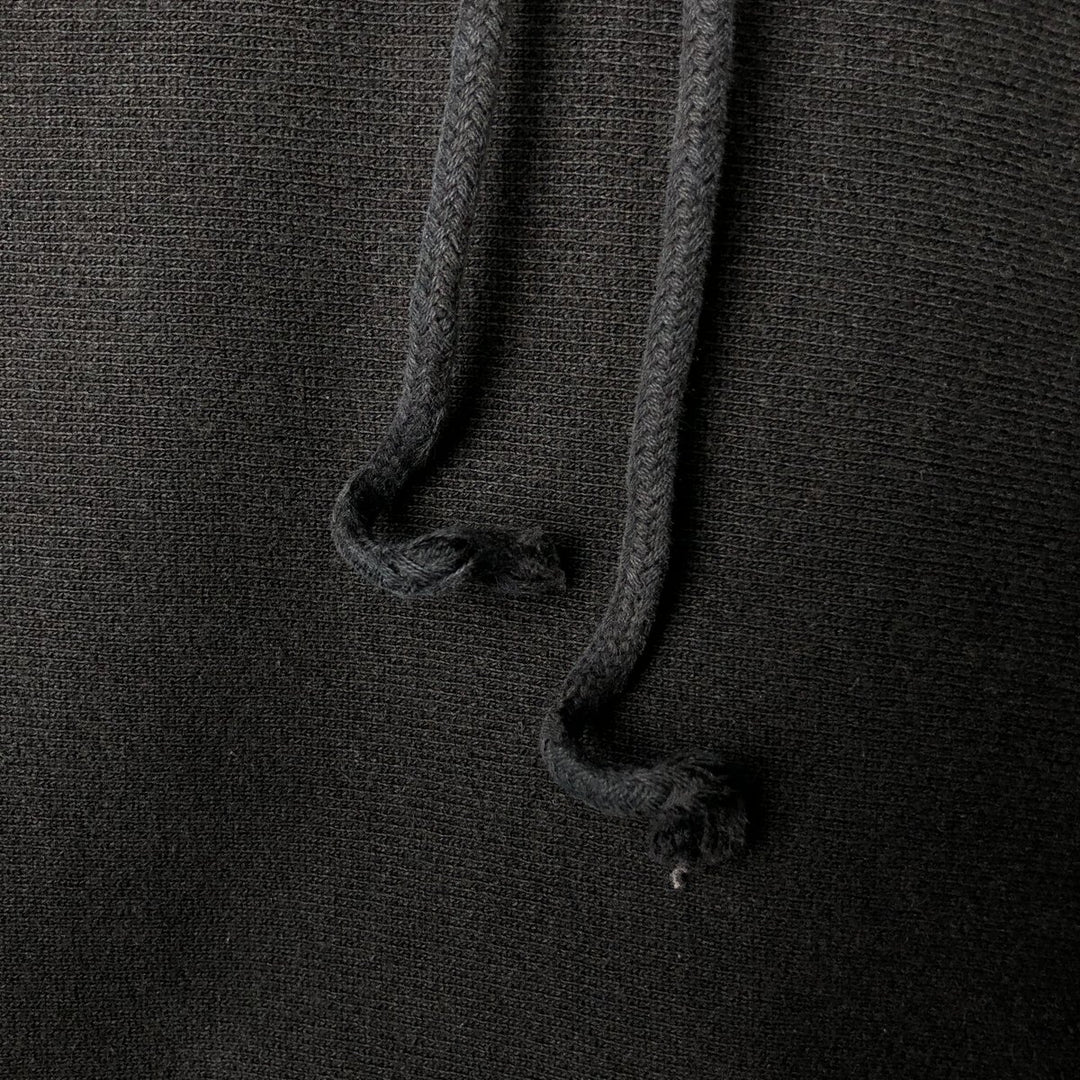 Champion REVERSE WEAVE Reverse Weave Sweat Pullover Hoodie Men's L size cotton black type Vintage Second Hand