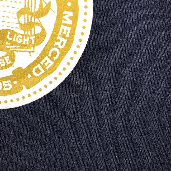 Champion Authentic Athletics Wear College Sweatshirt, Men's XL cotton navy blue type Vintage Second Hand