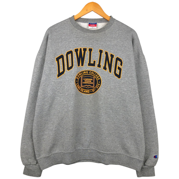 Champion Authentic Athletic Apparel College Sweatshirt, Men's Size XL unclear gray type Vintage Second Hand