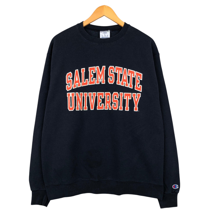 Champion ECO AUTHENTIC College Sweatshirt, Men's Size L unclear navy blue type Vintage Second Hand