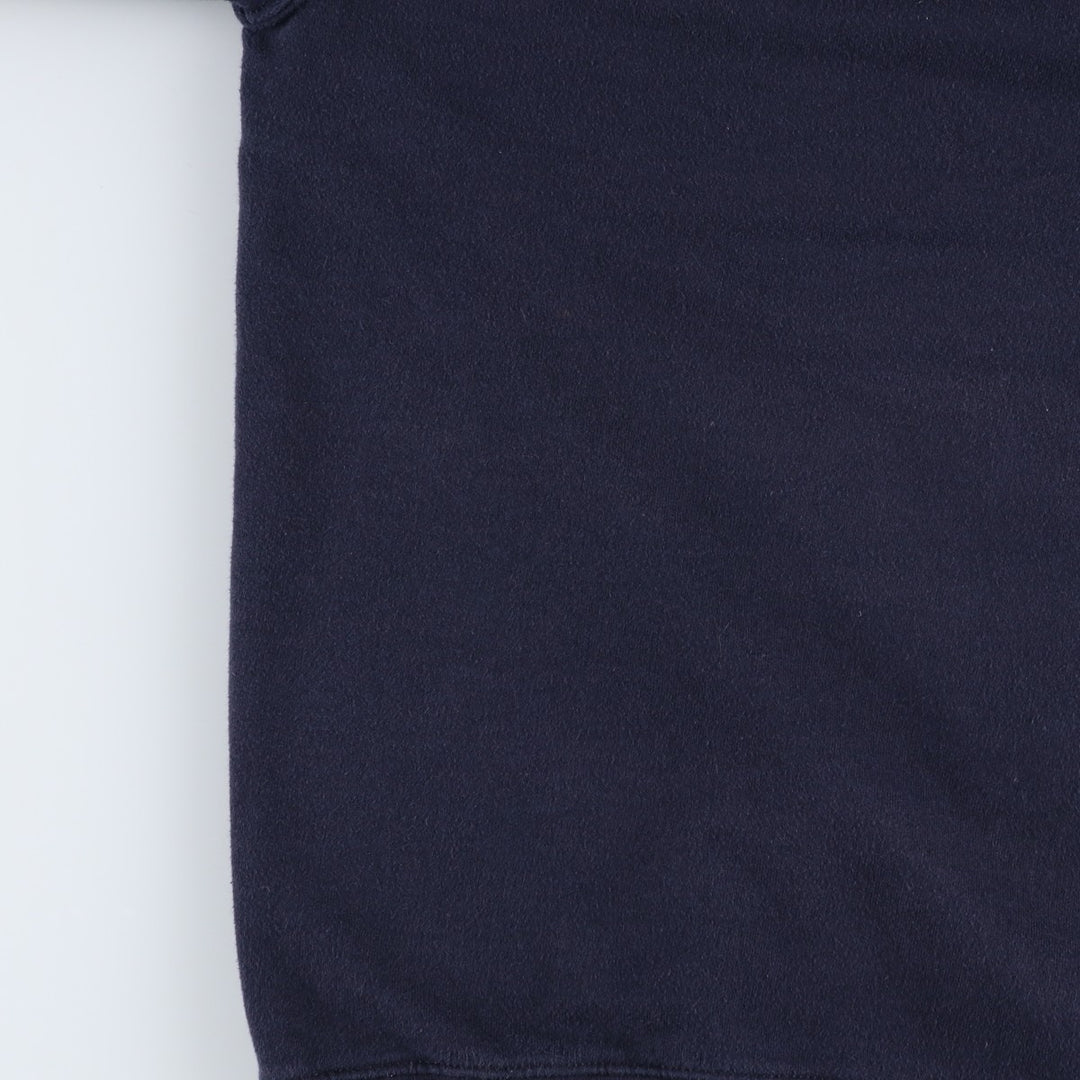 Champion College Sweatshirt, Men's Size L cotton navy blue type Vintage Second Hand