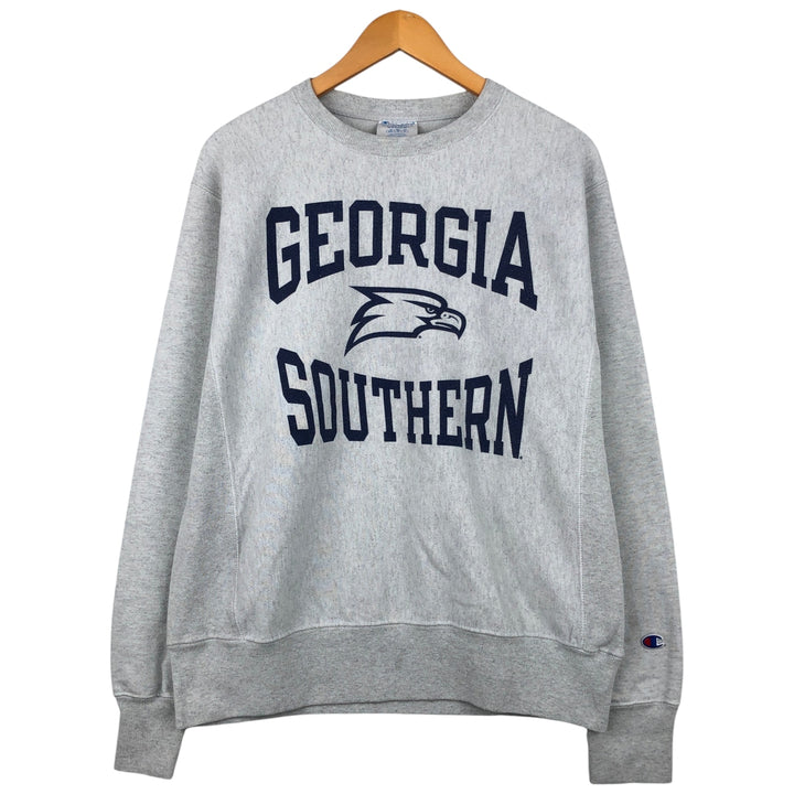 Champion REVERSE WEAVE Reverse Weave College Sweatshirt Trainer Men's M size cotton gray type Vintage Second Hand