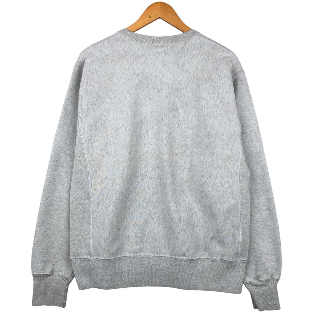 Champion REVERSE WEAVE Reverse Weave College Sweatshirt Trainer Men's M size cotton gray type Vintage Second Hand