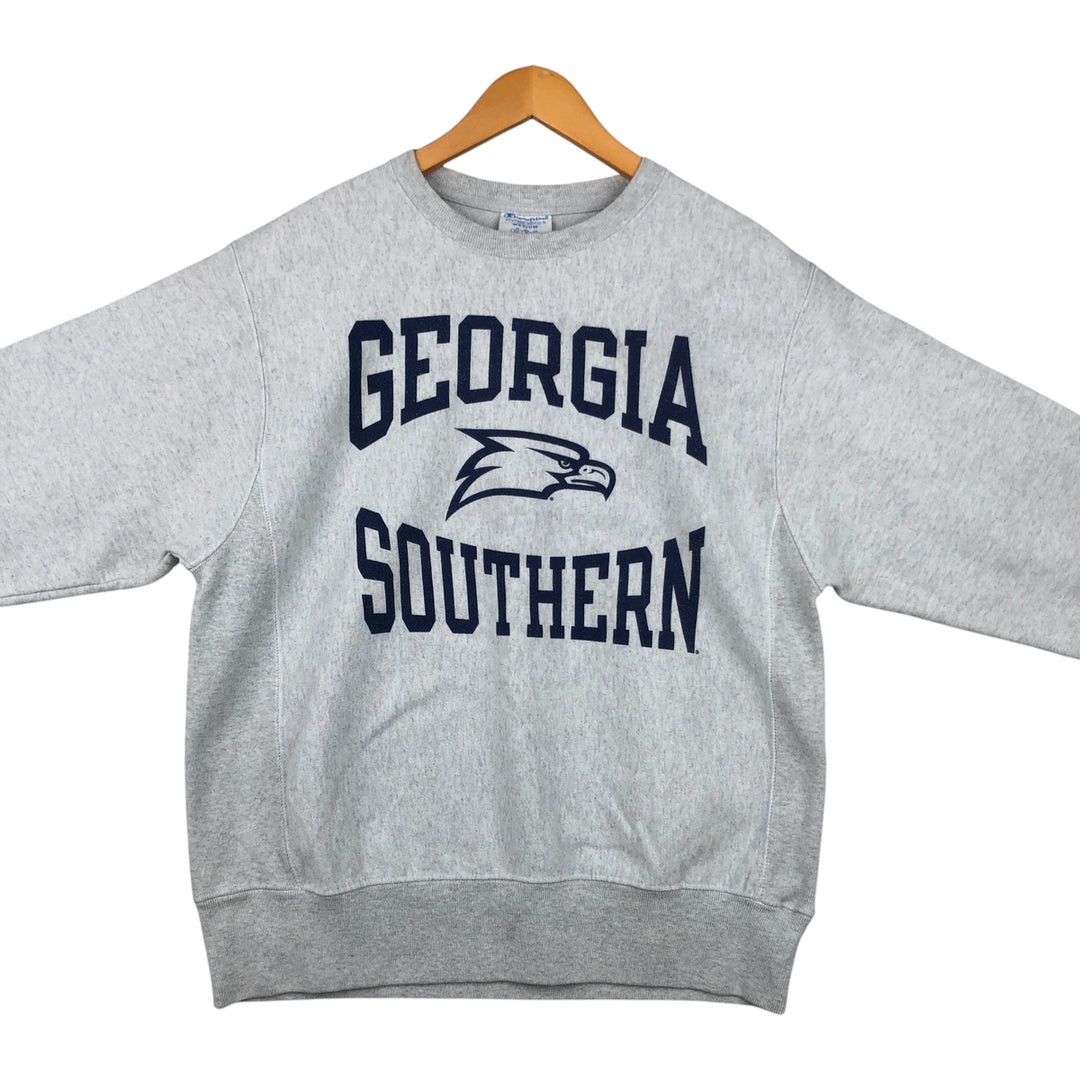 Champion REVERSE WEAVE Reverse Weave College Sweatshirt Trainer Men's M size cotton gray type Vintage Second Hand