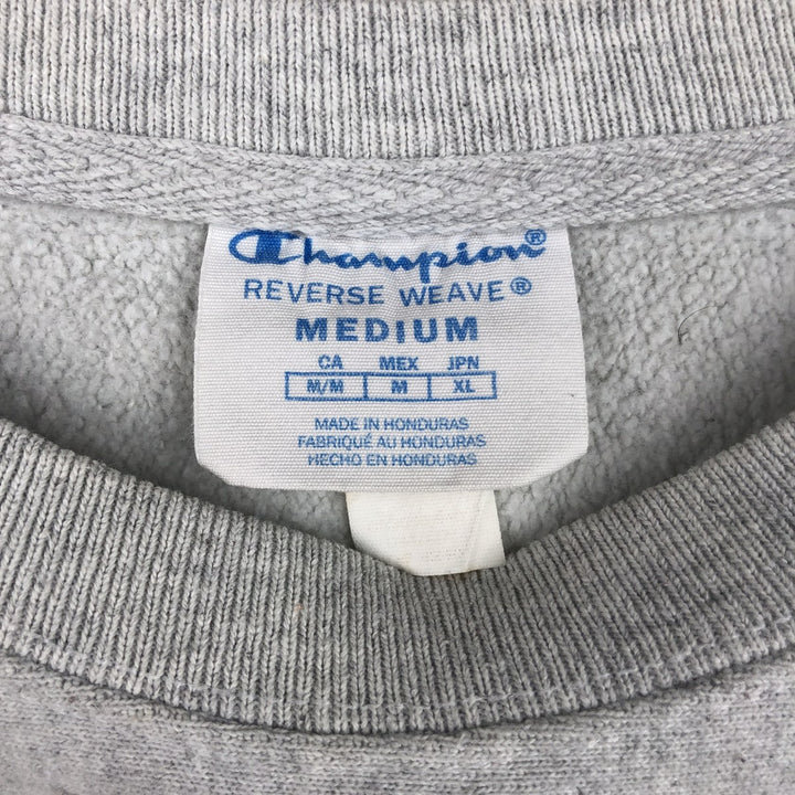 Champion REVERSE WEAVE Reverse Weave College Sweatshirt Trainer Men's M size cotton gray type Vintage Second Hand