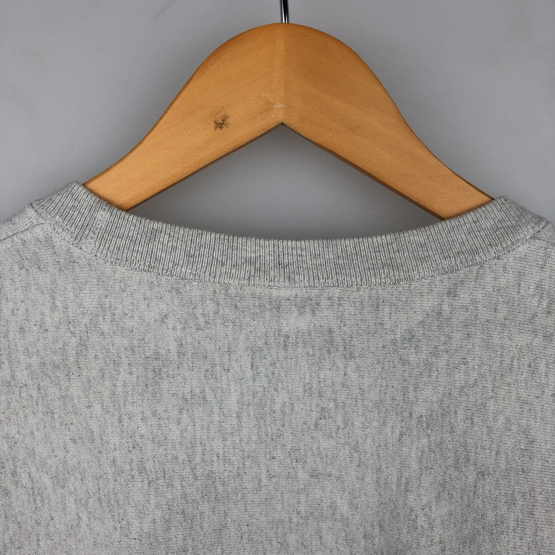 Champion REVERSE WEAVE Reverse Weave College Sweatshirt Trainer Men's M size cotton gray type Vintage Second Hand